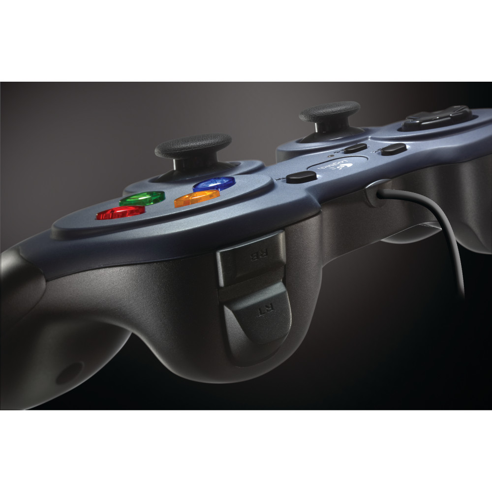 Produktbild för Logitech G F310 Svart, Blå, Multifärg USB 2.0 Spelplatta Analog / Digital PC