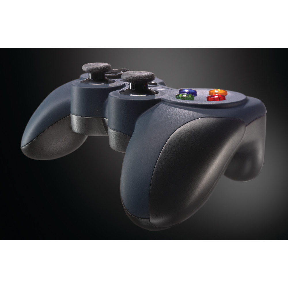 Produktbild för Logitech G F310 Svart, Blå, Multifärg USB 2.0 Spelplatta Analog / Digital PC