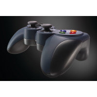 Produktbild för Logitech G F310 Svart, Blå, Multifärg USB 2.0 Spelplatta Analog / Digital PC