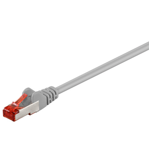 Goobay Goobay 50889 nätverkskablar Grå 5 m Cat6 S/FTP (S-STP)