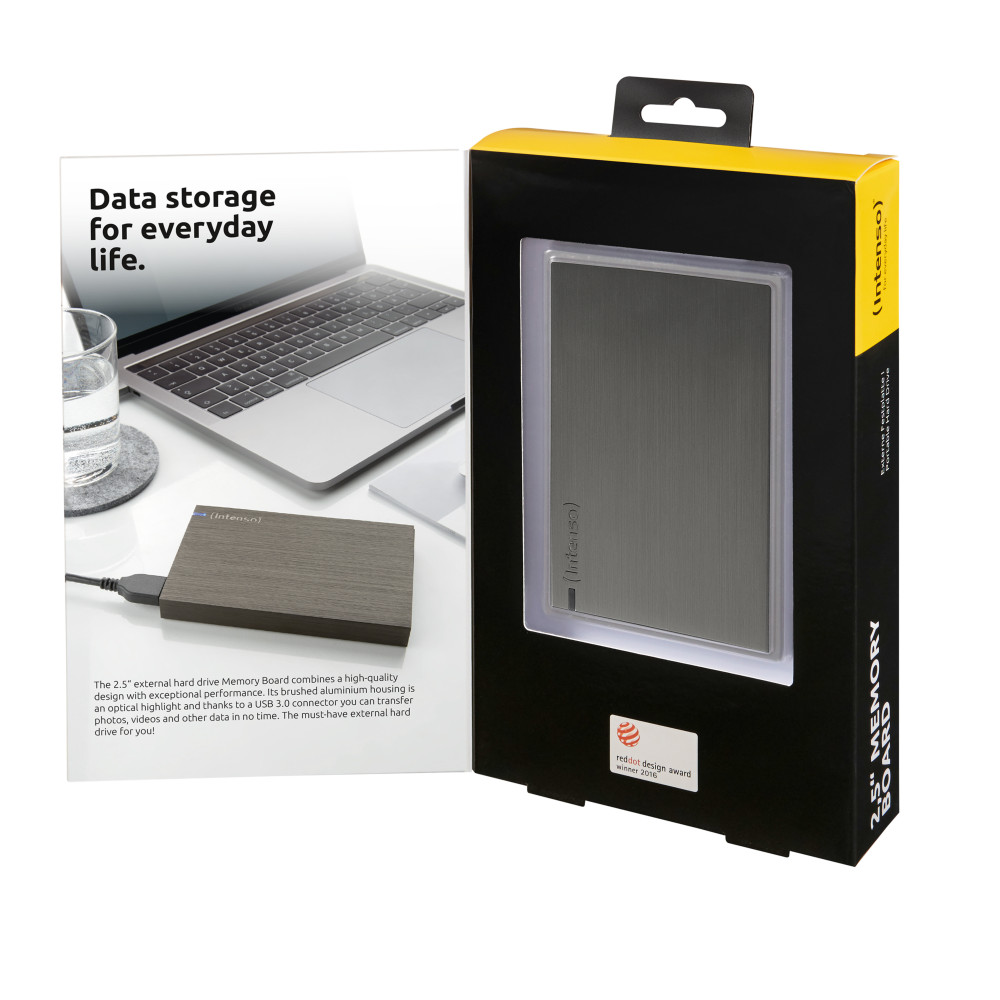 Produktbild för Intenso 6028660 externa hårddiskar 1 TB Antracit