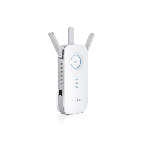 TP-LINK Technologies TP-Link RE450 nätverksförlängare Nätverkssändare Vit 10, 100, 1000 Mbit/s