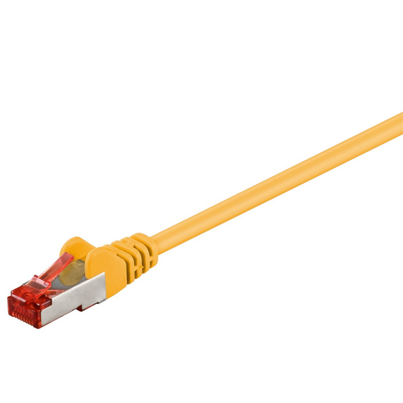Produktbild för Goobay 68302 nätverkskablar Gul 3 m Cat6 S/FTP (S-STP)