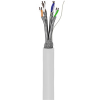 Produktbild för Goobay 94217 nätverkskablar Vit 100 m Cat6 S/FTP (S-STP)
