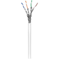 Produktbild för Goobay 94217 nätverkskablar Vit 100 m Cat6 S/FTP (S-STP)