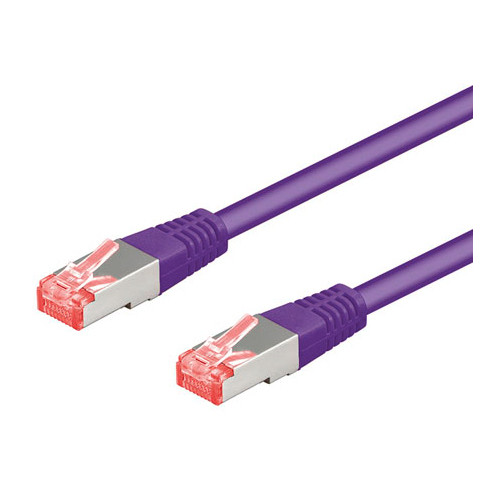Goobay Goobay 93342 nätverkskablar Violett 0,25 m Cat6