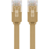 Miniatyr av produktbild för Goobay 95883 nätverkskablar Ljusbrunt 15 m Cat6 U/UTP (UTP)