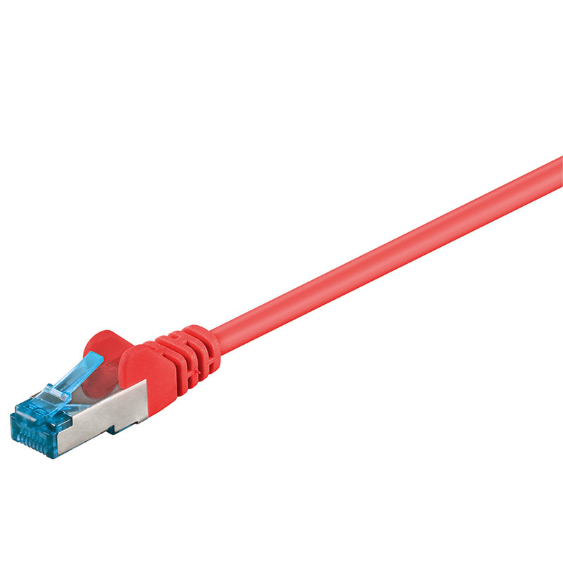 Produktbild för Goobay 94151 nätverkskablar Röd 20 m Cat6a S/FTP (S-STP)