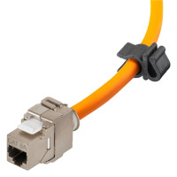 Produktbild för Goobay 58934 nätverkskablar Orange 50 m Cat7a S/FTP (S-STP)