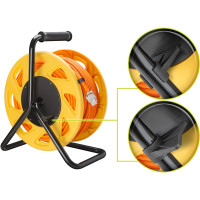 Produktbild för Goobay 58934 nätverkskablar Orange 50 m Cat7a S/FTP (S-STP)