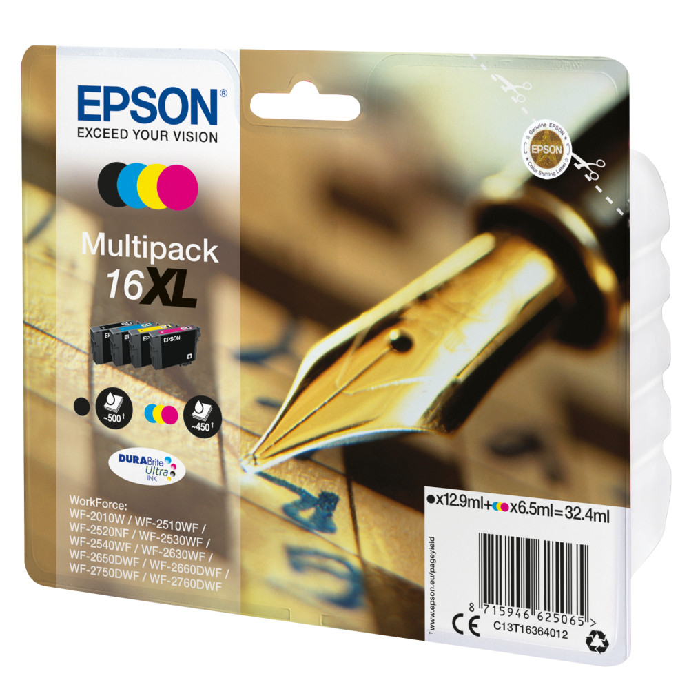 Produktbild för Epson Pen and crossword 16XL-seriens flerpack "Penna och korsord"