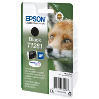Produktbild för Epson Fox Enpack svart T1281 DURABrite Ultra-bläck