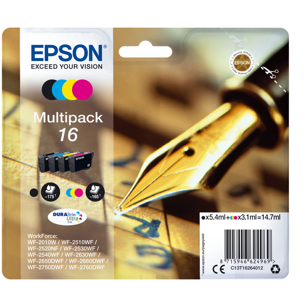 Produktbild för Epson Pen and crossword 16-seriens flerpack "Penna och korsord"