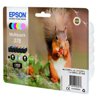 Produktbild för Epson Squirrel Multipack 6-colours 378 Claria Photo HD Ink