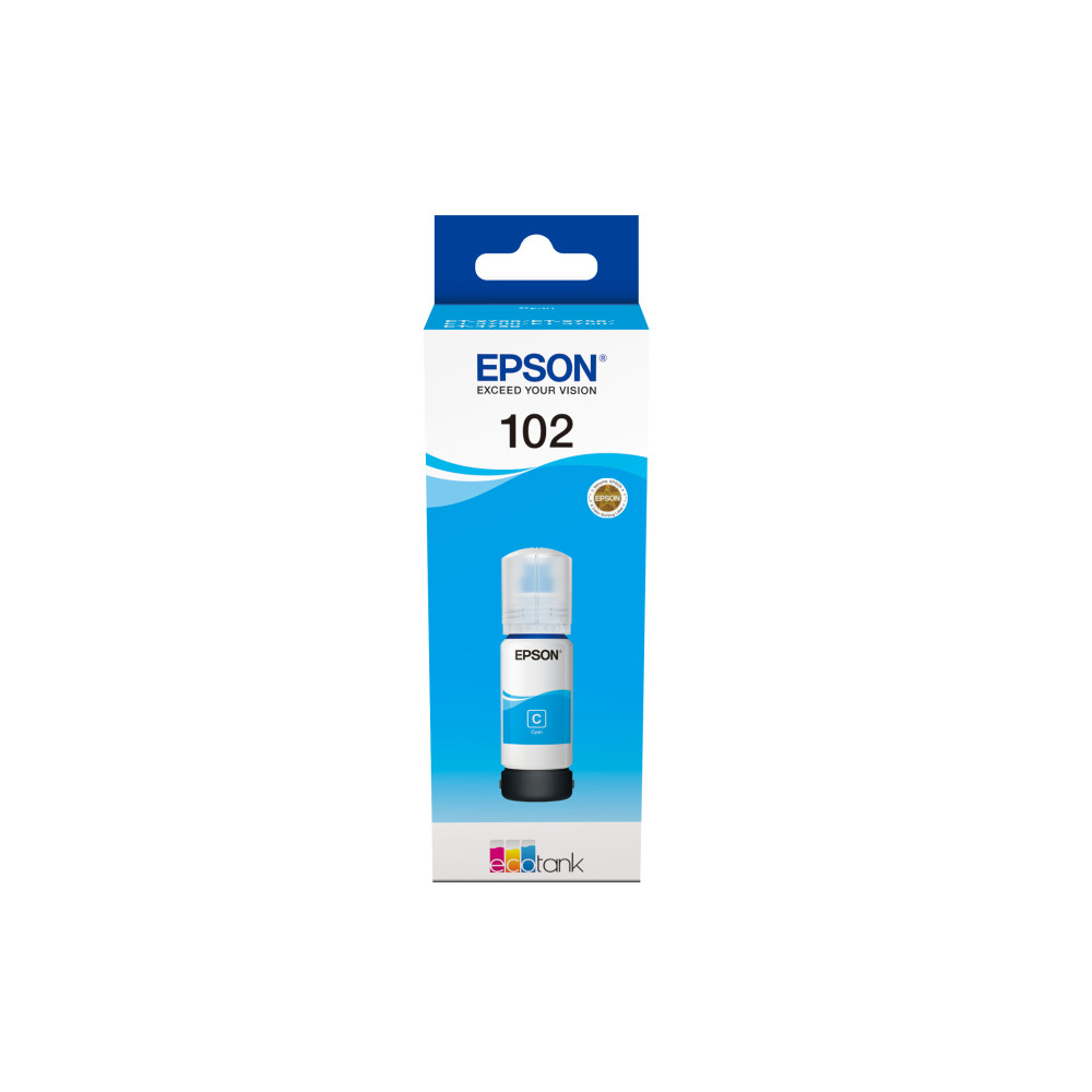 Produktbild för Epson 102 EcoTank Cyan ink bottle