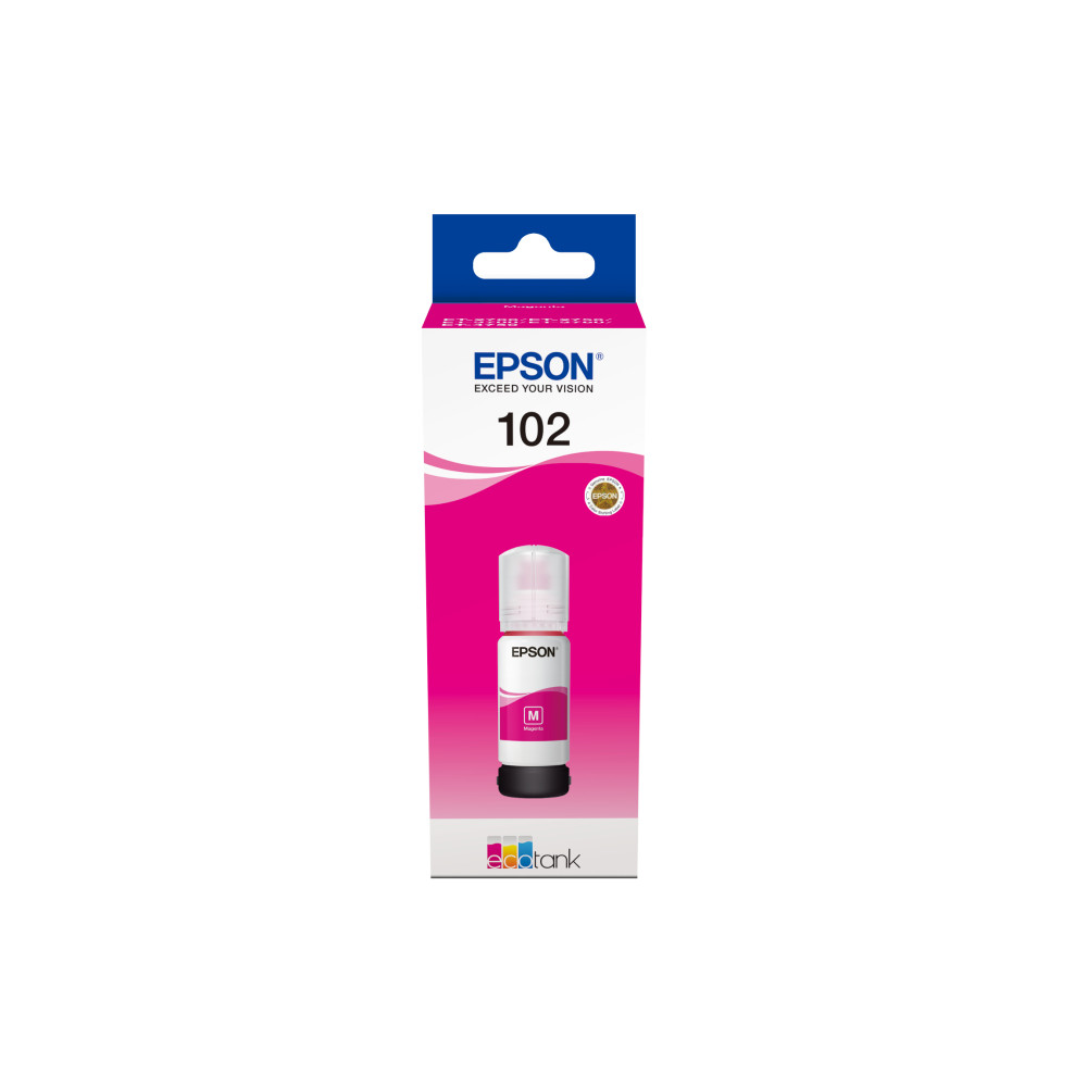 Produktbild för Epson 102 EcoTank Magenta ink bottle