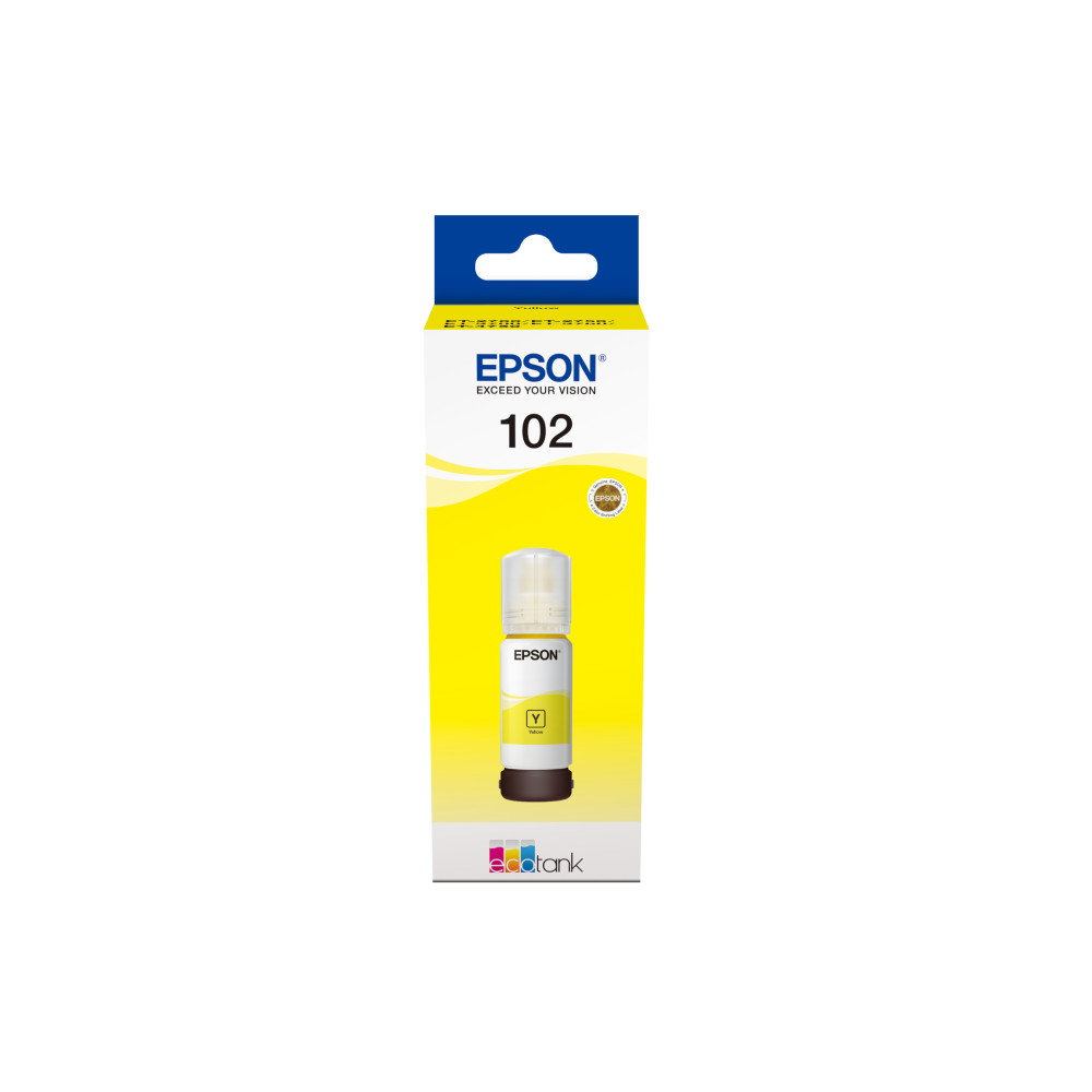 Produktbild för Epson 102 EcoTank Yellow ink bottle