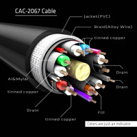 Produktbild för CLUB3D DisplayPort 1.4 HBR3 Cable 1m/3.28ft Male/Male 8K60Hz