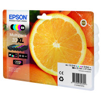 Produktbild för Epson Oranges Multipack 5-colours 33XL Claria Premium Ink