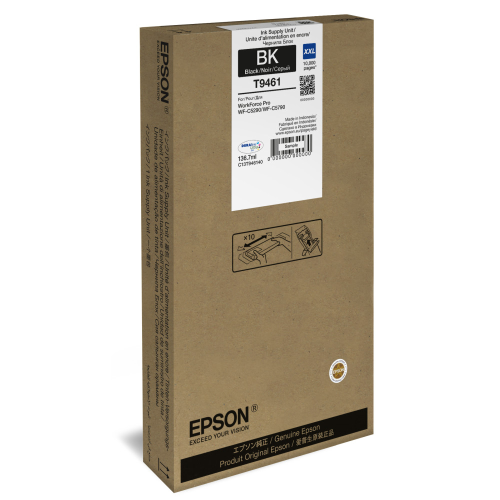 Produktbild för Epson WF-C5x90 Series Ink Cartridge XXL Black