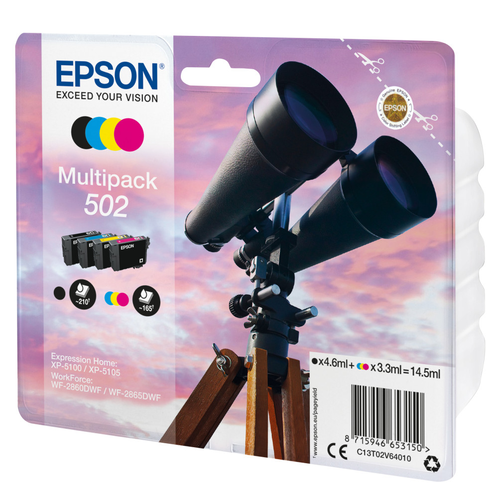 Produktbild för Epson Multipack 4-colours 502 Ink