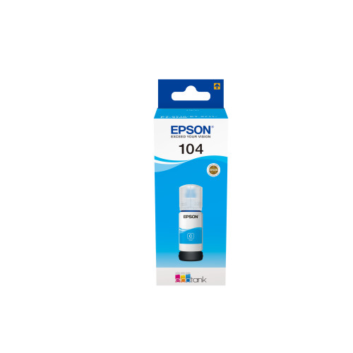 EPSON Epson 104 EcoTank Cyan ink bottle