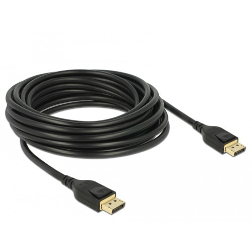 DeLOCK DeLOCK 85658 DisplayPort-kabel 1 m Svart