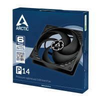 Produktbild för ARCTIC P14 Datorväska Fan 14 cm Svart