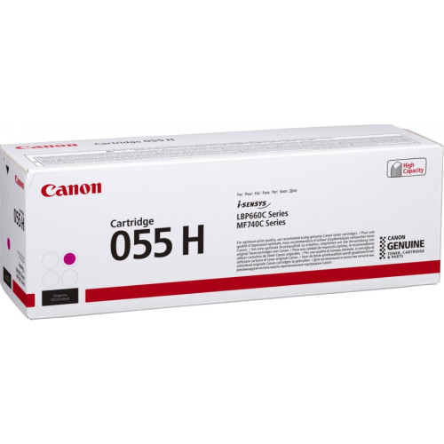 CANON Canon 055H Tonerkassett 1 styck Original Magenta