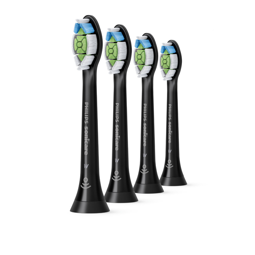 Produktbild för Philips W Optimal White HX6064/11 Soniska tandborsthuvuden i standardutförande