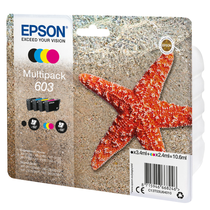 Produktbild för Epson Multipack 4-colours 603 Ink