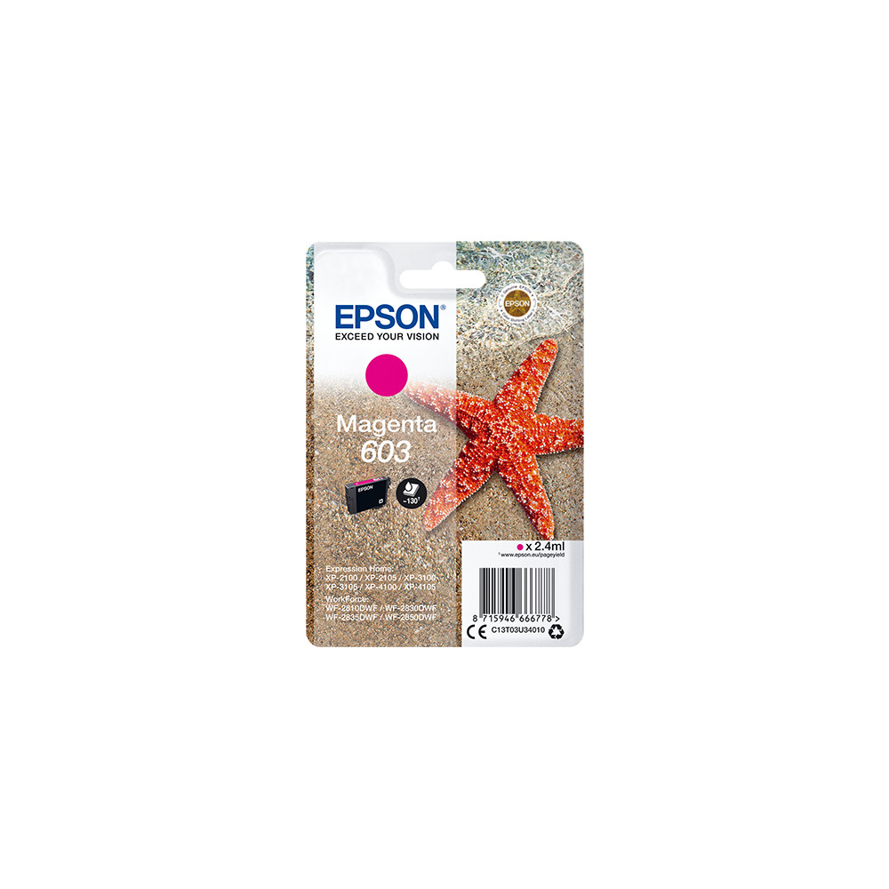 Produktbild för Epson Singlepack Magenta 603 Ink