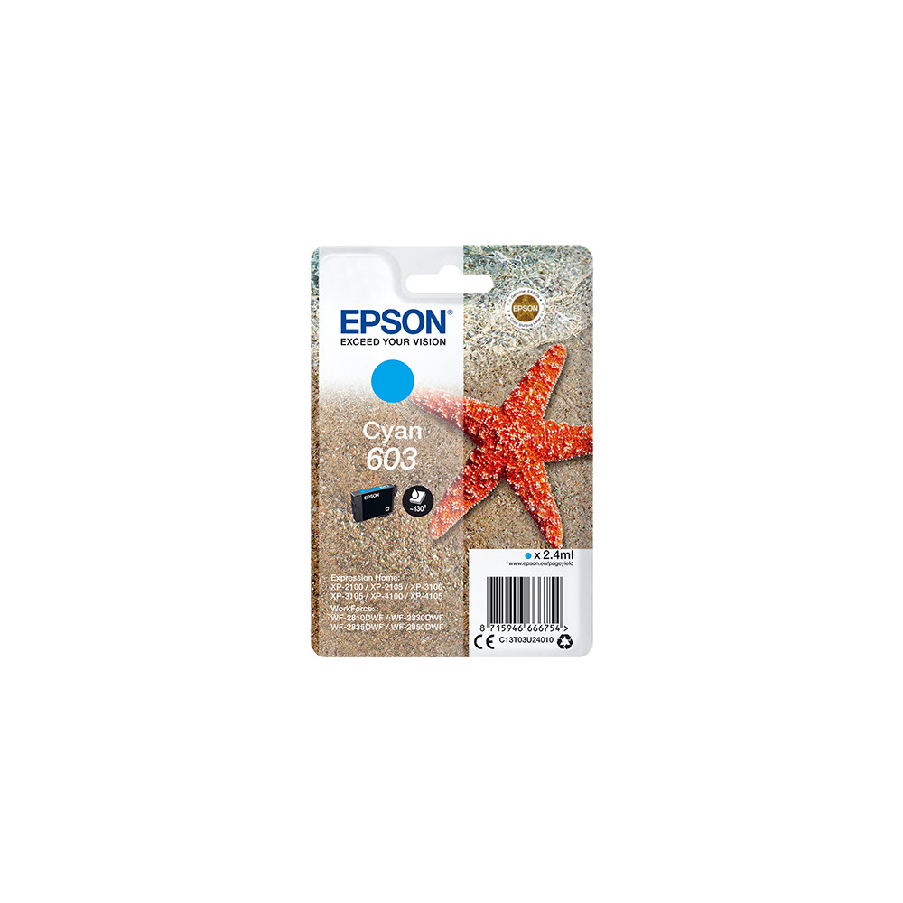 Produktbild för Epson Singlepack Cyan 603 Ink