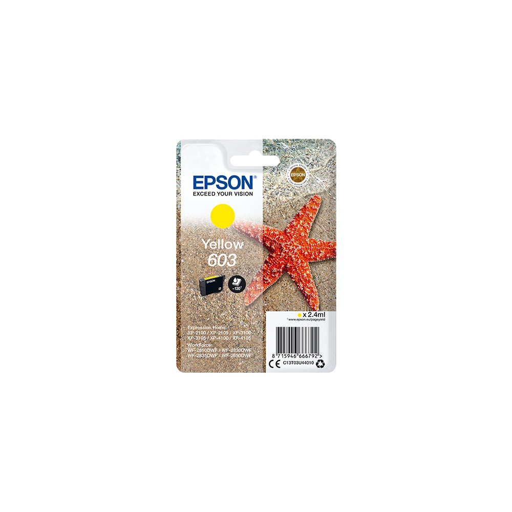 Produktbild för Epson Singlepack Yellow 603 Ink