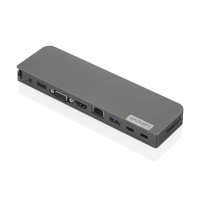 Produktbild för Lenovo USB-C Mini Dock Kabel USB 3.2 Gen 1 (3.1 Gen 1) Type-C Grå