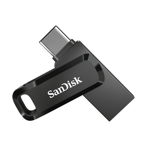 SANDISK SanDisk Ultra Dual Drive Go USB-sticka 64 GB USB Type-A / USB Type-C 3.2 Gen 1 (3.1 Gen 1) Svart