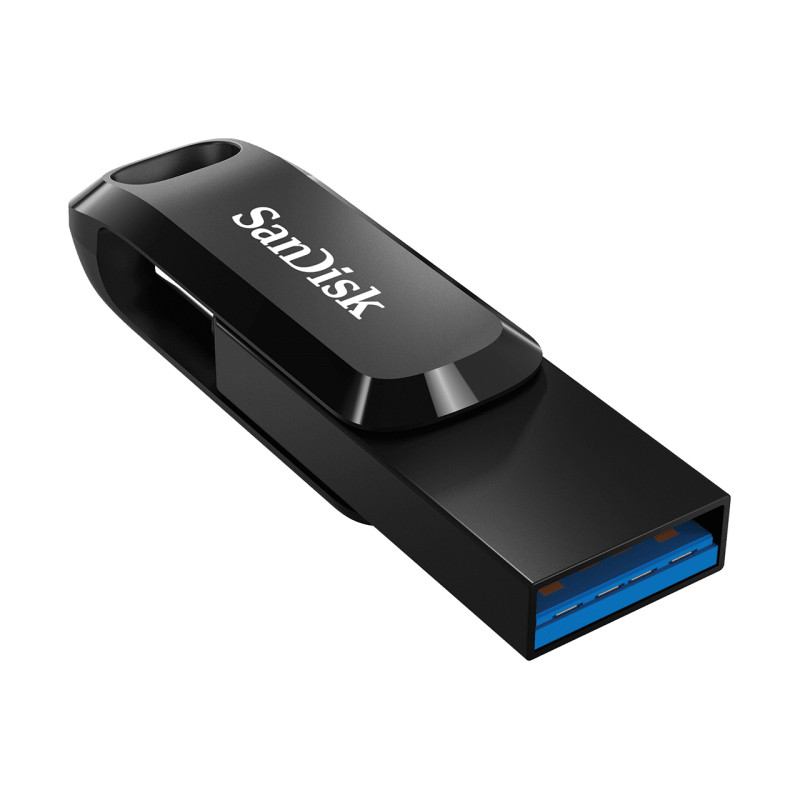 Produktbild för SanDisk Ultra Dual Drive Go USB-sticka 64 GB USB Type-A / USB Type-C 3.2 Gen 1 (3.1 Gen 1) Svart