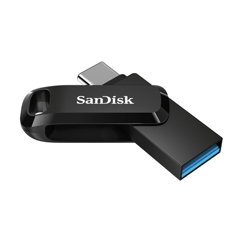 Produktbild för SanDisk Ultra Dual Drive Go USB-sticka 32 GB USB Type-A / USB Type-C 3.2 Gen 1 (3.1 Gen 1) Svart