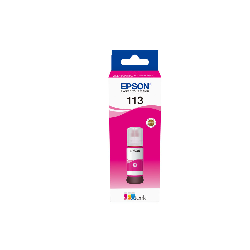 Produktbild för Epson 113 EcoTank Pigment Magenta ink bottle