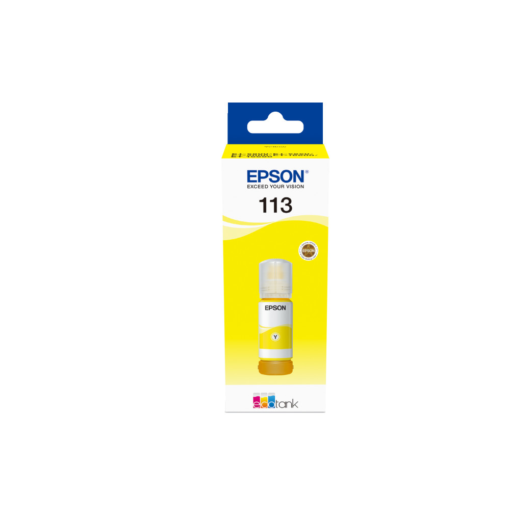 Produktbild för Epson 113 EcoTank Pigment Yellow ink bottle