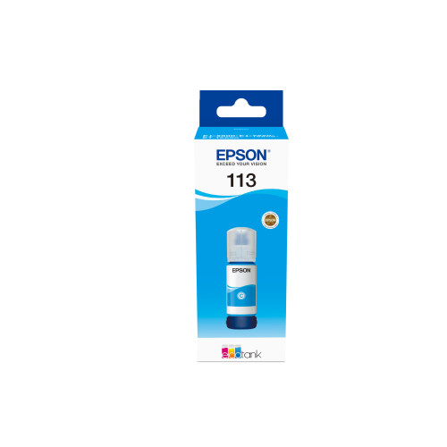 EPSON Epson 113 EcoTank Pigment Cyan ink bottle