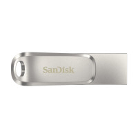 Produktbild för SanDisk Ultra Dual Drive Luxe USB-sticka 32 GB USB Type-A / USB Type-C 3.2 Gen 1 (3.1 Gen 1) Rostfritt stål