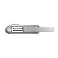 Produktbild för SanDisk Ultra Dual Drive Luxe USB-sticka 64 GB USB Type-A / USB Type-C 3.2 Gen 1 (3.1 Gen 1) Rostfritt stål