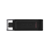 Miniatyr av produktbild för Kingston Technology DataTraveler 70 USB-sticka 128 GB USB Type-C 3.2 Gen 1 (3.1 Gen 1) Svart