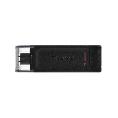 Kingston Technology Kingston Technology DataTraveler 70 USB-sticka 128 GB USB Type-C 3.2 Gen 1 (3.1 Gen 1) Svart