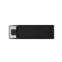 Miniatyr av produktbild för Kingston Technology DataTraveler 70 USB-sticka 128 GB USB Type-C 3.2 Gen 1 (3.1 Gen 1) Svart
