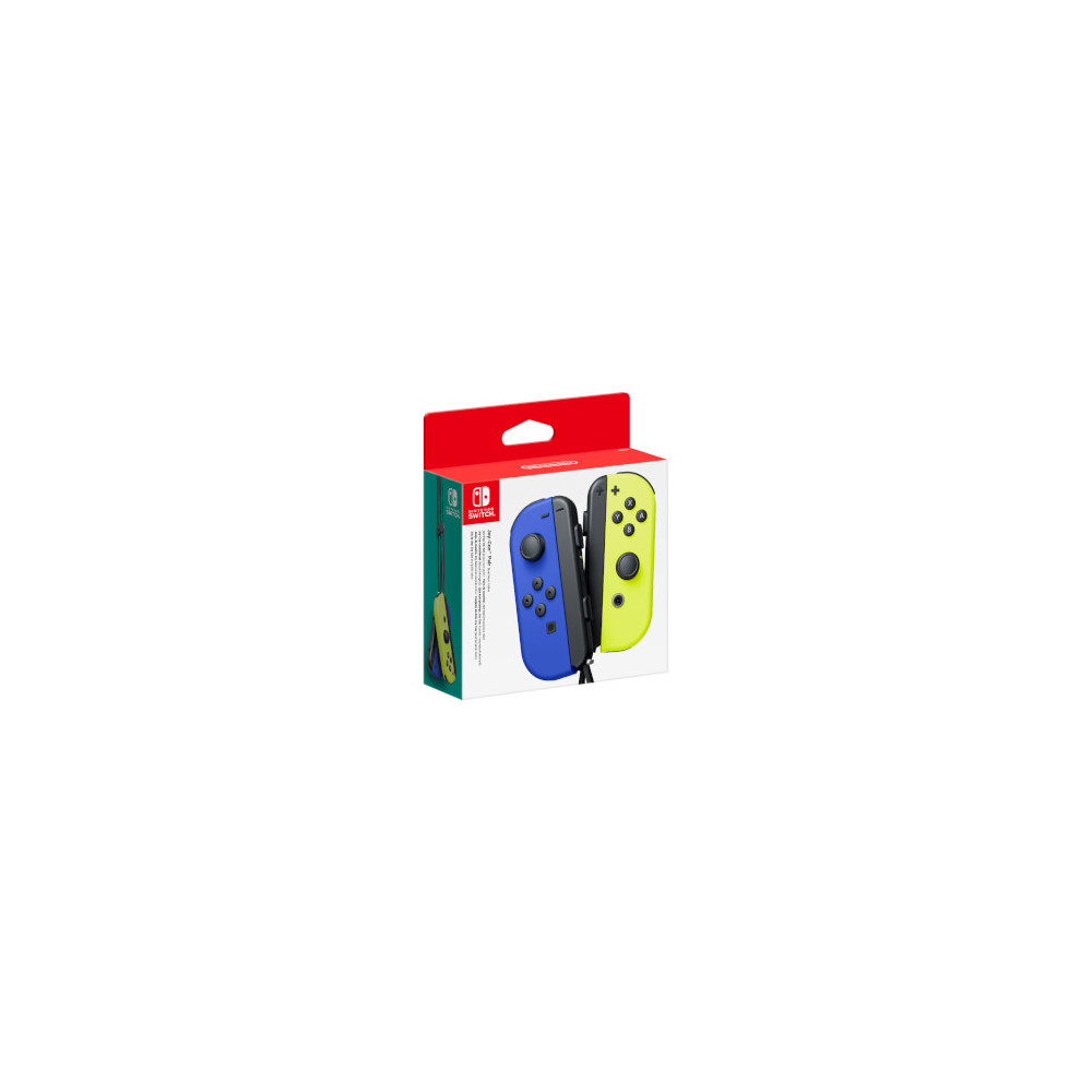 Produktbild för Nintendo Joy-Con Svart, Blå, Gul Bluetooth Spelplatta Analog / Digital Nintendo Switch