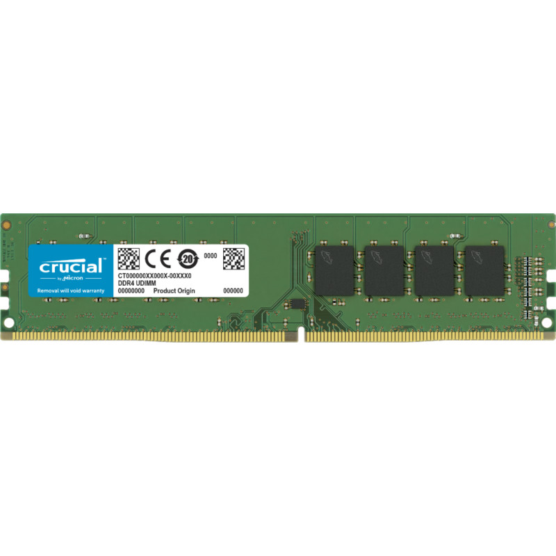 Produktbild för Crucial CT8G4DFRA32A RAM-minnen 8 GB 1 x 8 GB DDR4 3200 MHz