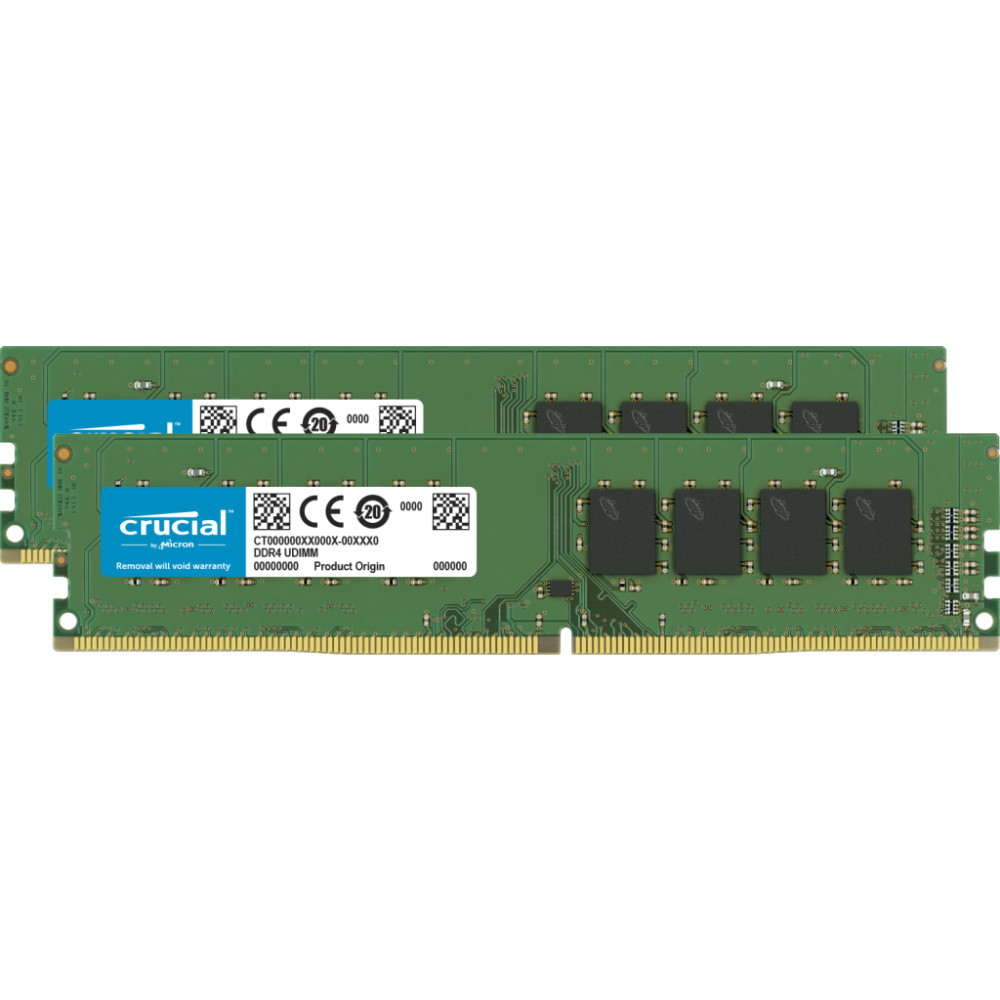 Produktbild för Crucial CT2K16G4DFRA32A RAM-minnen 32 GB 2 x 16 GB DDR4 3200 MHz