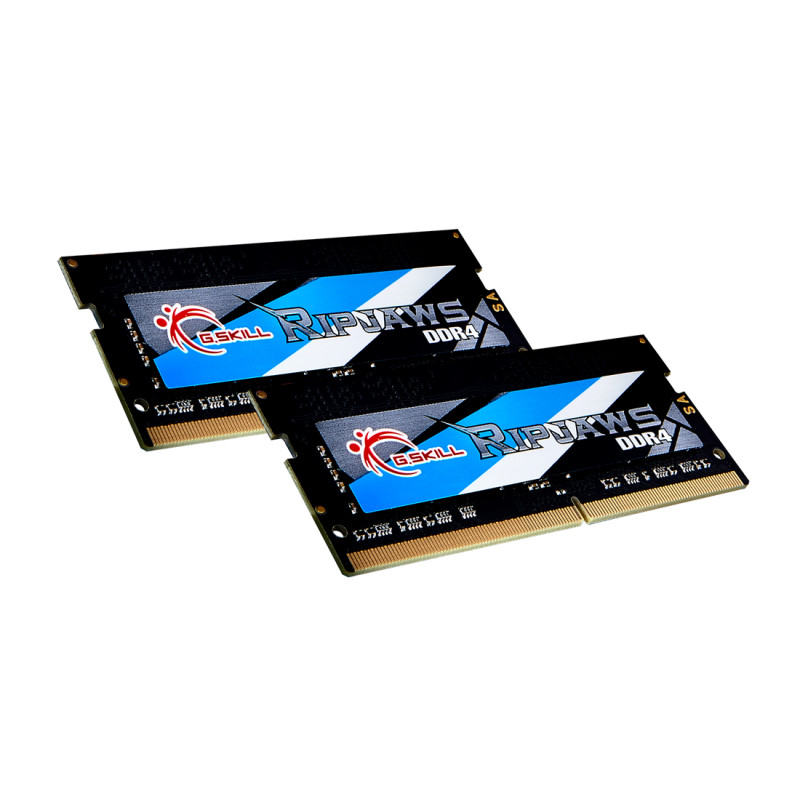 Produktbild för G.Skill Ripjaws F4-3200C22D-32GRS RAM-minnen 32 GB 2 x 16 GB DDR4 3200 MHz